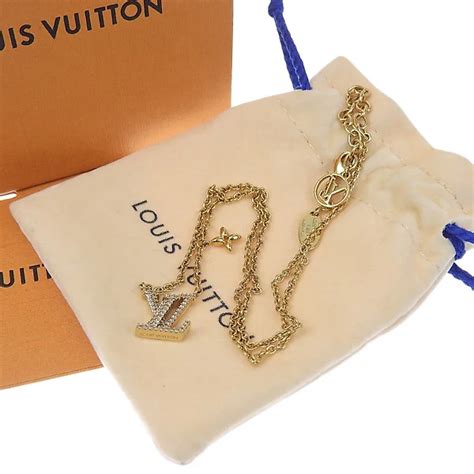 louis vuitton ketting, klaver|louis vuitton necklace.